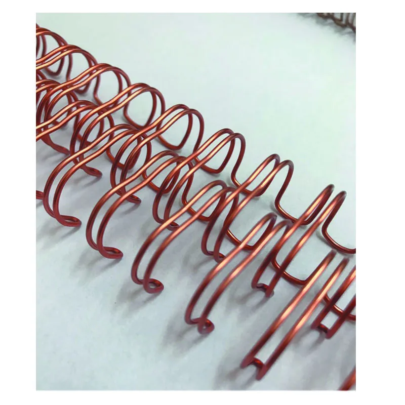Notebook Binding Used Twin Ring Double Loop Wire ,wiro Binding Book for Office and School Supplies
