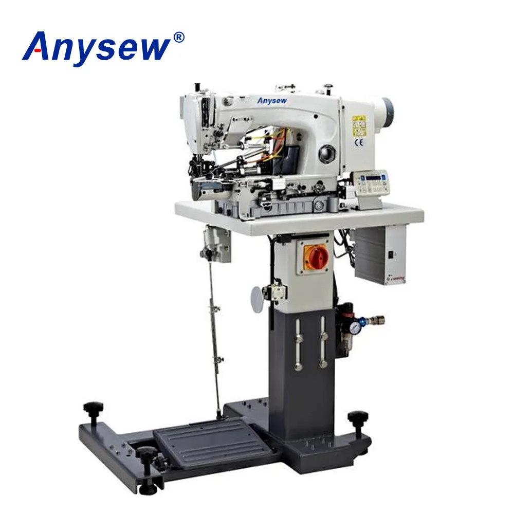 AS200E-HCS High speed Automatic Elastic Joining Industrial Sewing Machine with ultrasonic cutter details