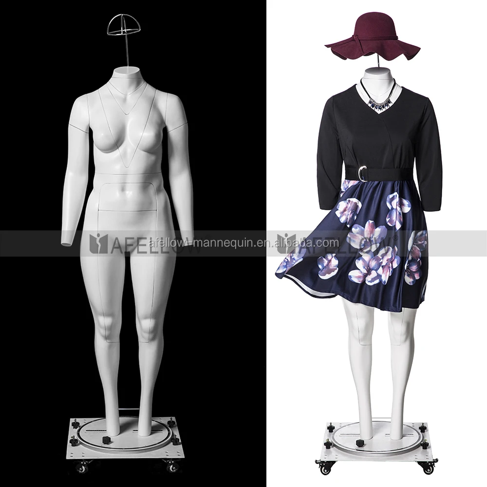 GH24 Plus-size Women Ghost Mannequin Female Invisible Mannequins Photography Mannequin Doll for Sale