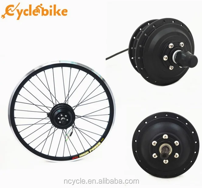 14-Inch Hub Motor Wheel 48V 1000W Electric Bicycle Kit for E-Bike