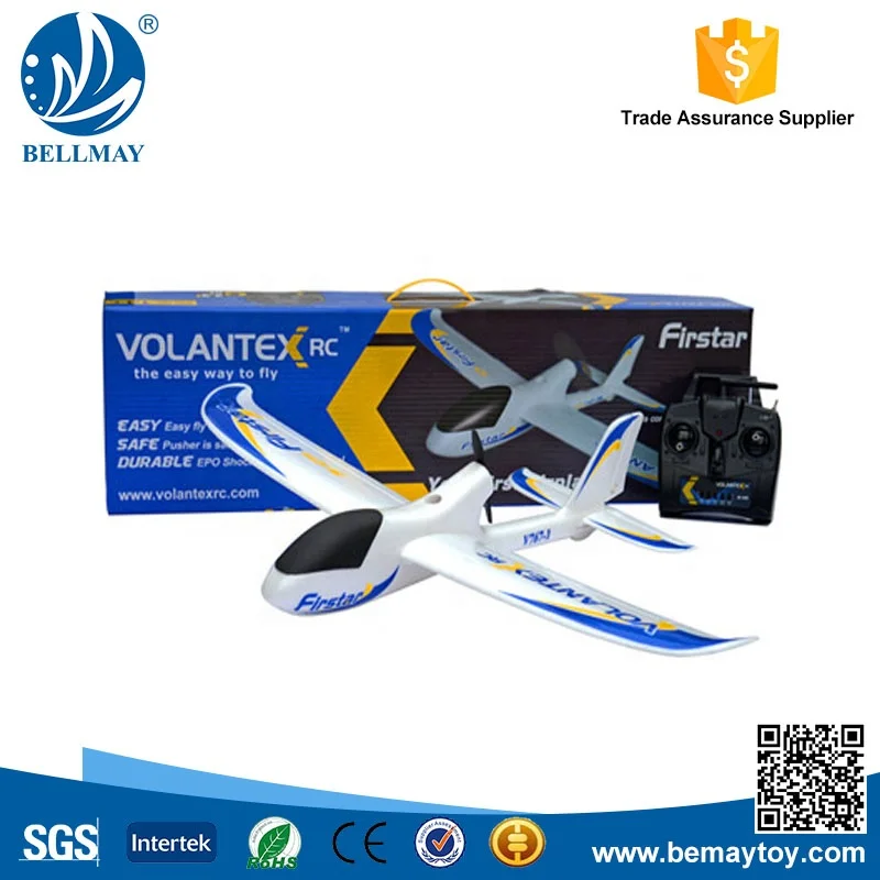 Bemay Toy 4CH Giant Scale Rc Airplane Foam Gliders Remote Control Plane Toy
