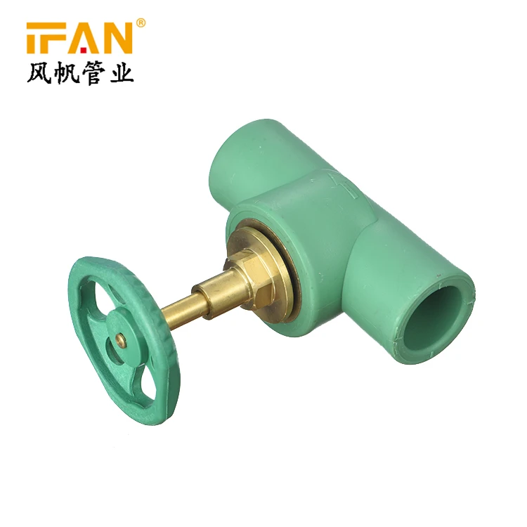 2019 New PPR Gate Valve 20mm 25mm 32mm 63mm PPR Pipe and Fittings Stop Valve for PPR Pipe