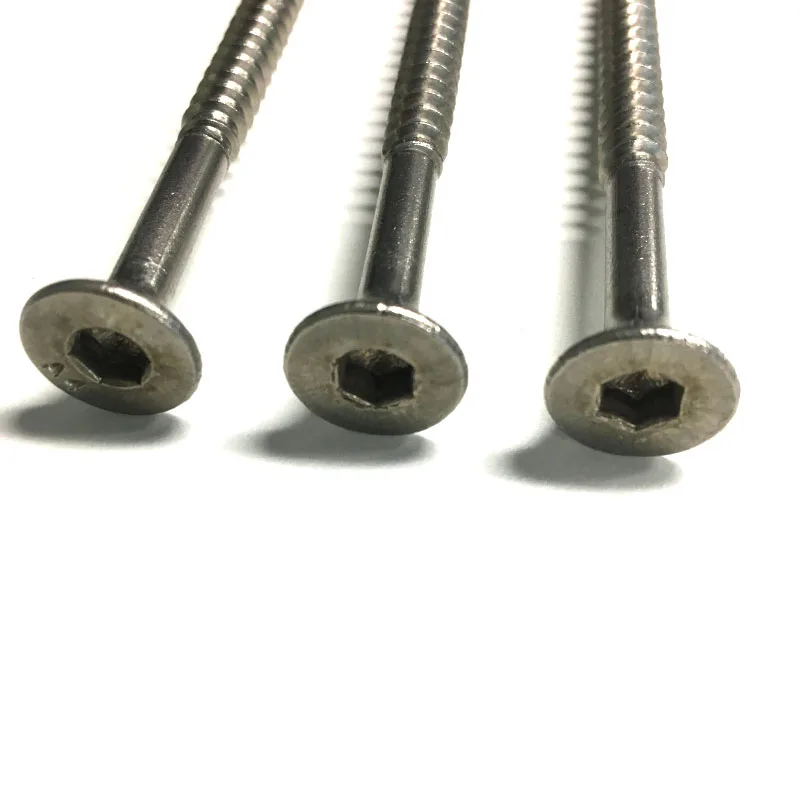 Viti PH2 Per Legno 100 Viti Autofilettanti M4x8mm Testa Piana | Acciaio Inox Nero, Per Legno E Metall Viti Per Legno Nere - Foto 2