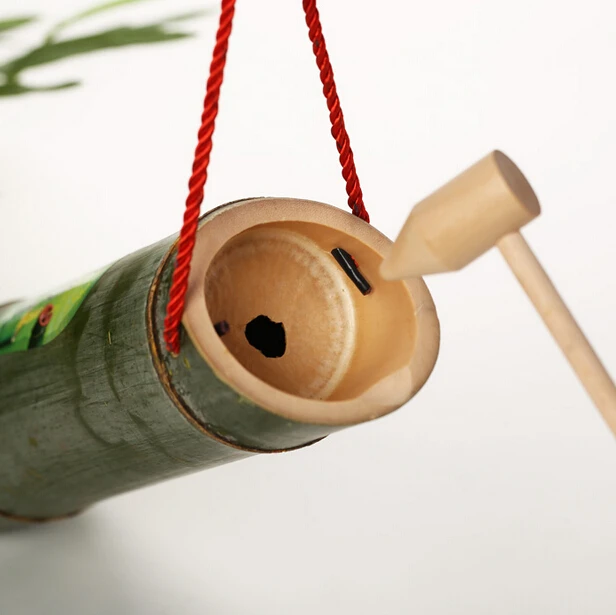 Wholesale Special Wooden Mallet Hammer Chinese Bamboo Wine Corkage Pointed