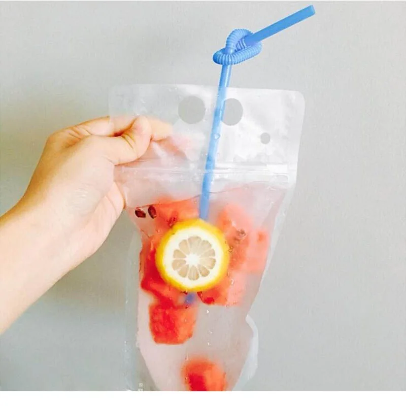 ziplock drink pouches