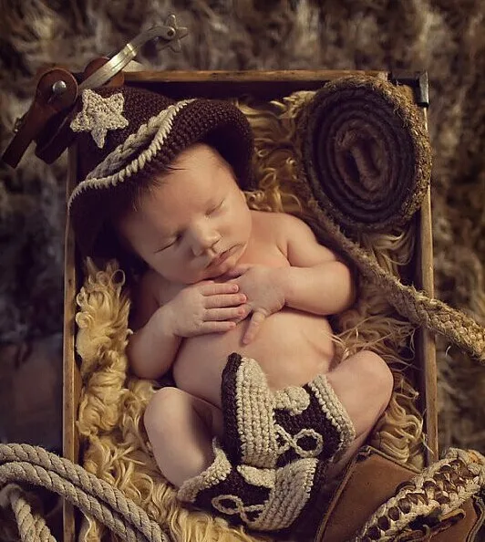 Newborn Photography Props Boy Baby Gentleman Set Costume Clothing Studio Shoot