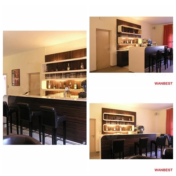 Portable L Shape Corner bar Counter Reception Desk for bar or Restaurant