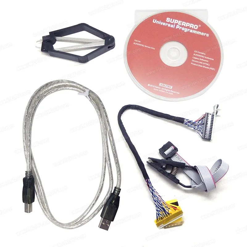 
 Универсальный программатор XELTEK SuperPro 610P с 28 адаптерами по лучшей цене  