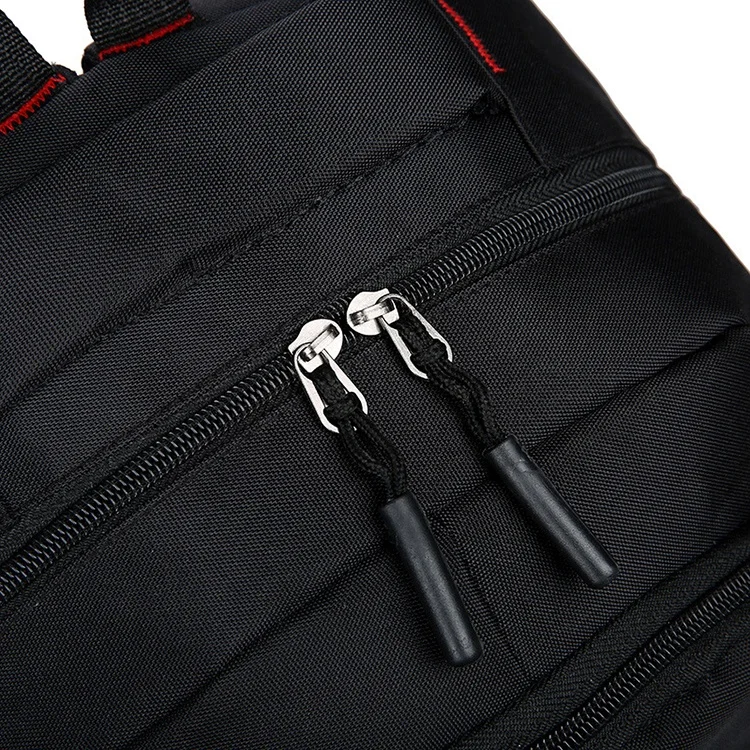 Waterproof Polyester Backpack with Zipper Closure for Business Travel