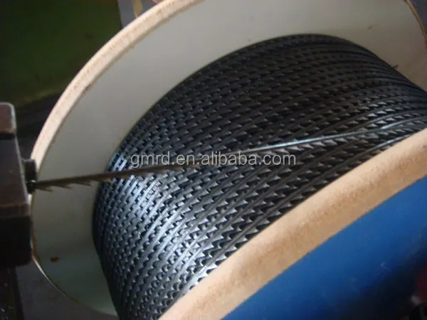 Textile Waste Recycling Machine Accessories for Openers and Bomb Cleaners With Large and Small Teeth Wire Card Clothing