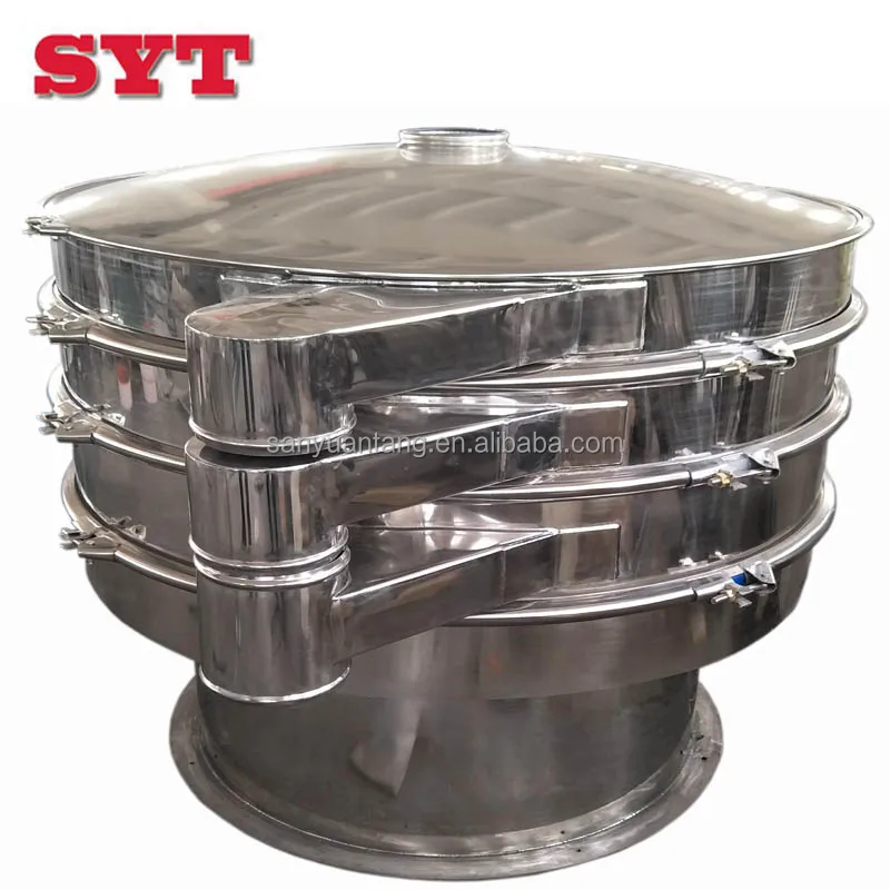 Vibrating Sieve for Separating Liquid Whey From Casein