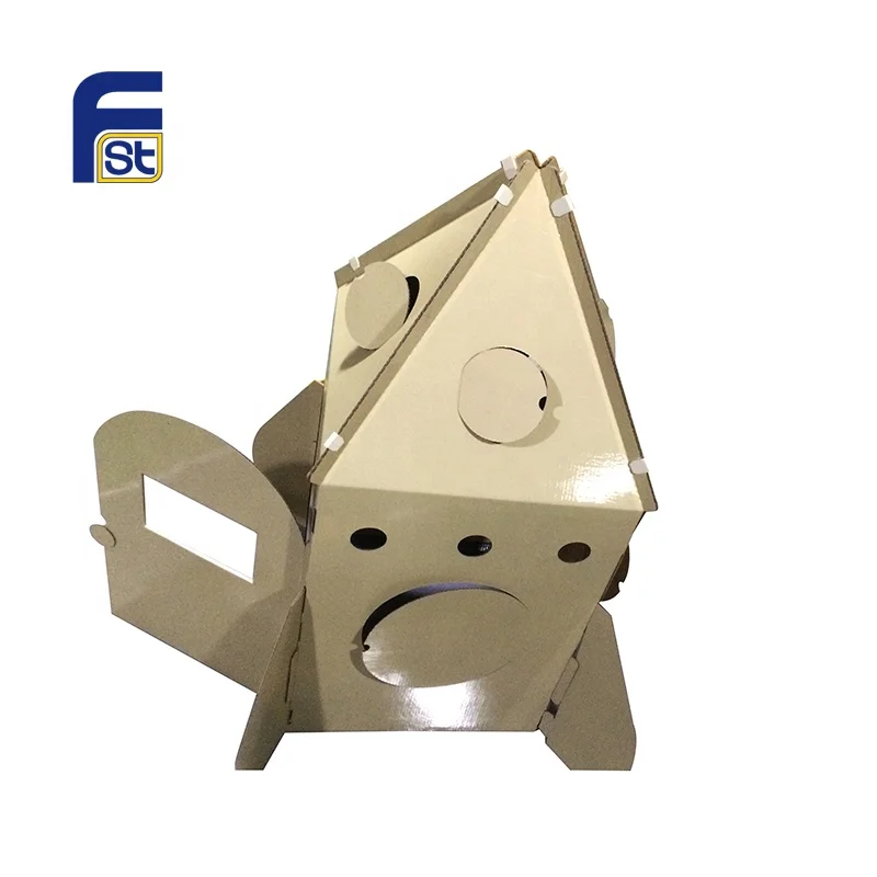 Creative Design High Quality Corrugated Cardboard Paper House Furniture