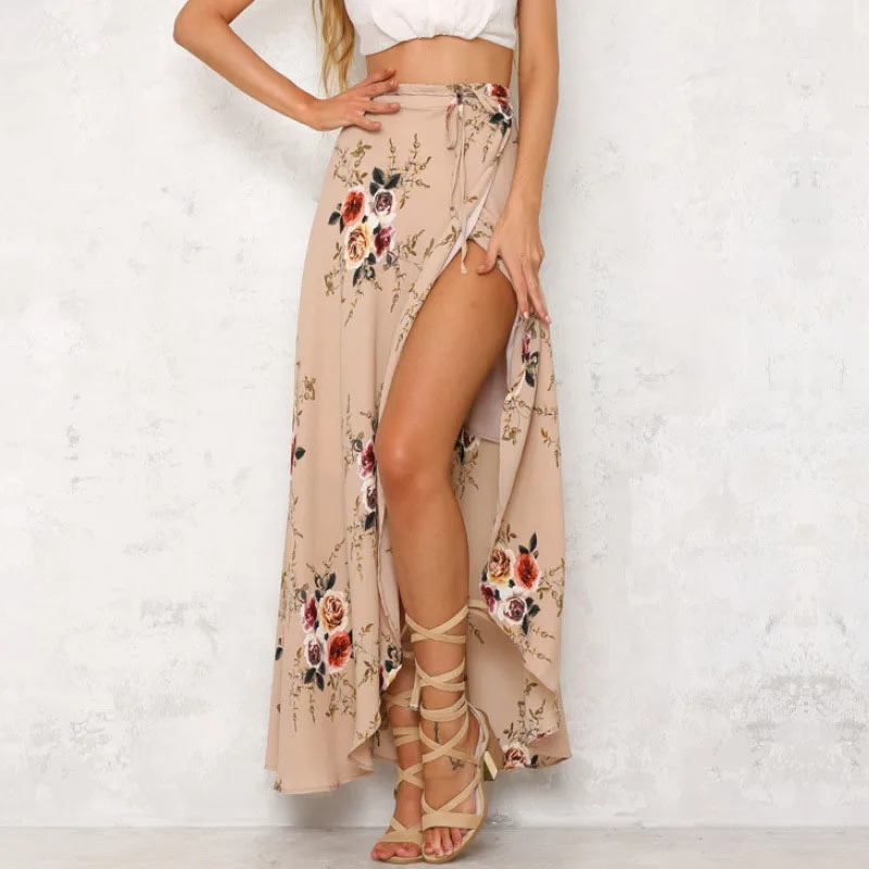 beach boho skirt