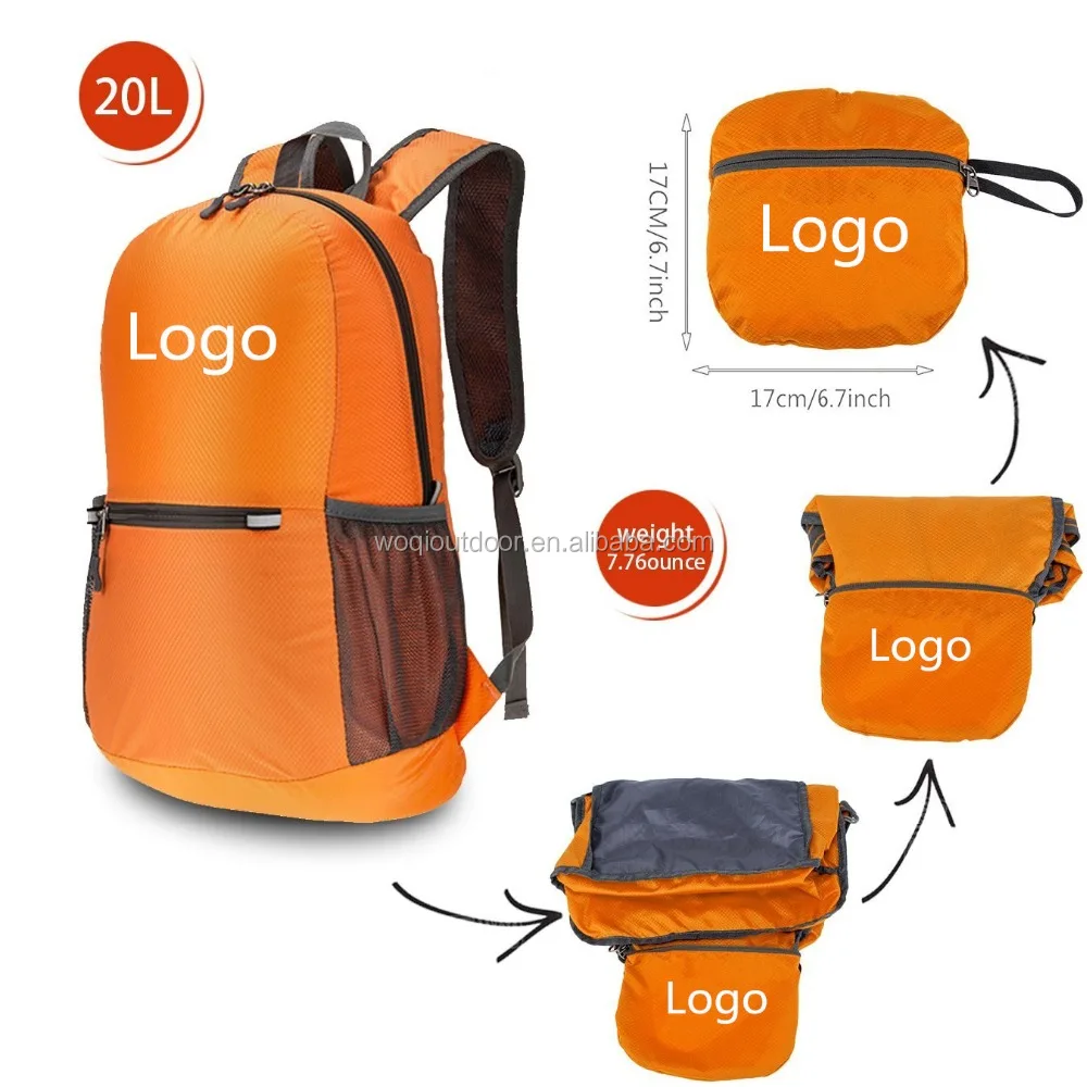 Woqi Ultra Lightweight Packable Backpack Waterproof Durable