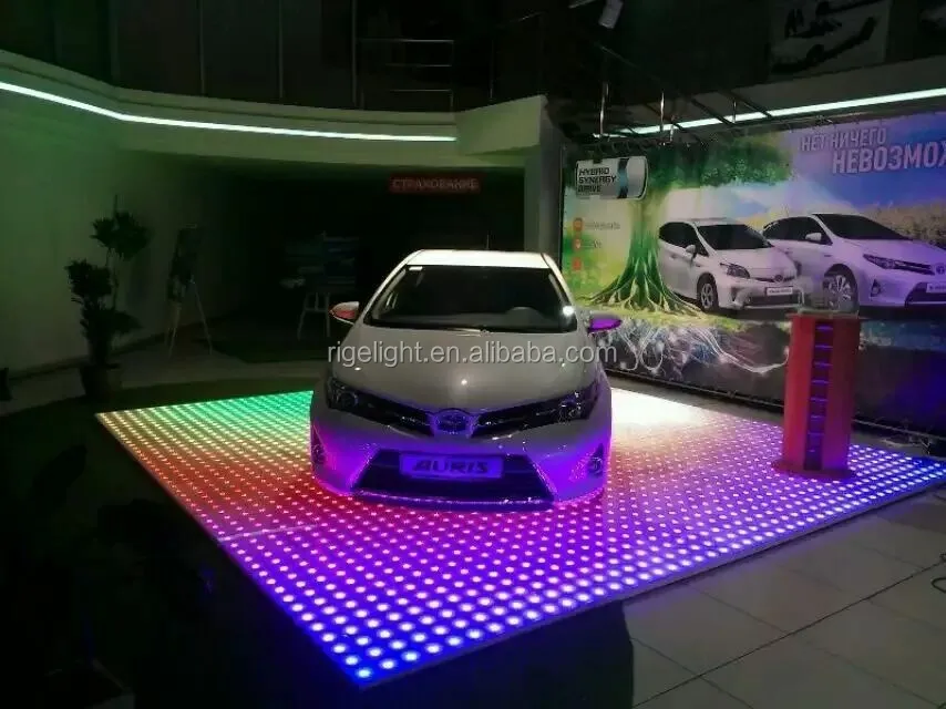 0.6x0.6digital dance floor effect photos p