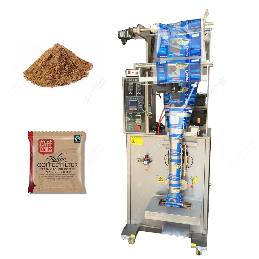 Automatic Sugar Sachet Coffee Cocoa Salt Powder Packing Machine Sugar Packaging and Printing Machine