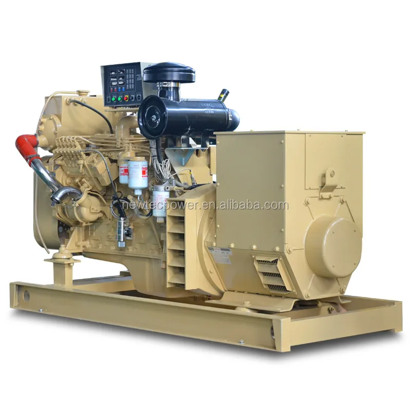 Boat Ship Use Marine Diesel Generator 50Hz 90kW 110kVA Powered by DCEC-Cum-mins Marine Engine