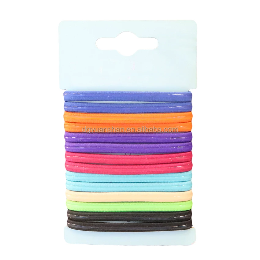 New Design Silicone Printed Yoga Elastic Hair Band Scrunchies for Women and Girl