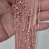 Chain A Rose gold color