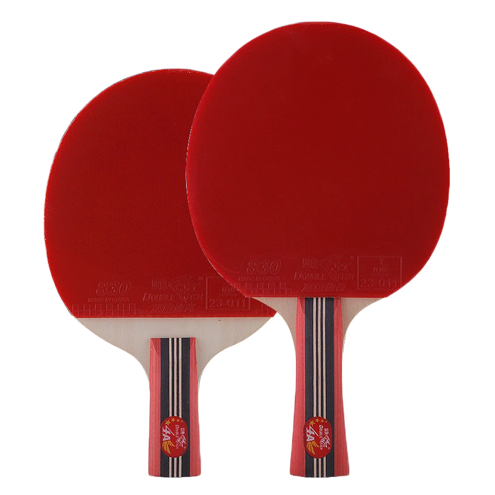 Двойной рыбы 4A 7 слой чистого дерева с ittf пинг понг резиновая ракетка для настольного тенниса doublefish