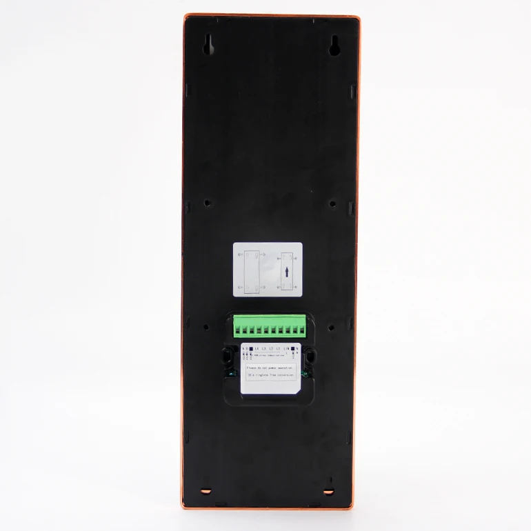 Прямоугольный гостиничный дверной звонок светодио дный светильник номер двери дома с розовой золотой рамой