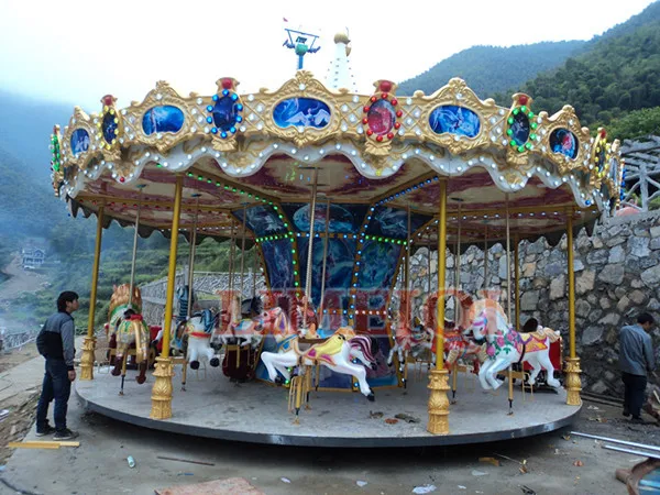 Луна парк аттракционов катание тематический Роскошные карусели детские игры для