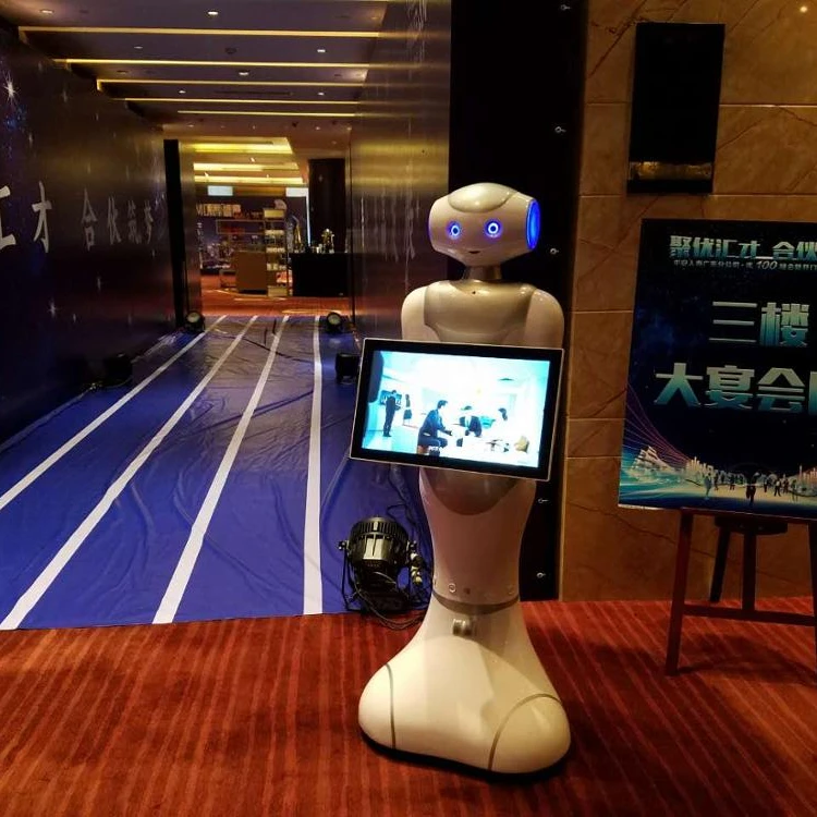 Pepe  Multi Functional Intelligent Commercial Welcome Guide Service Robot