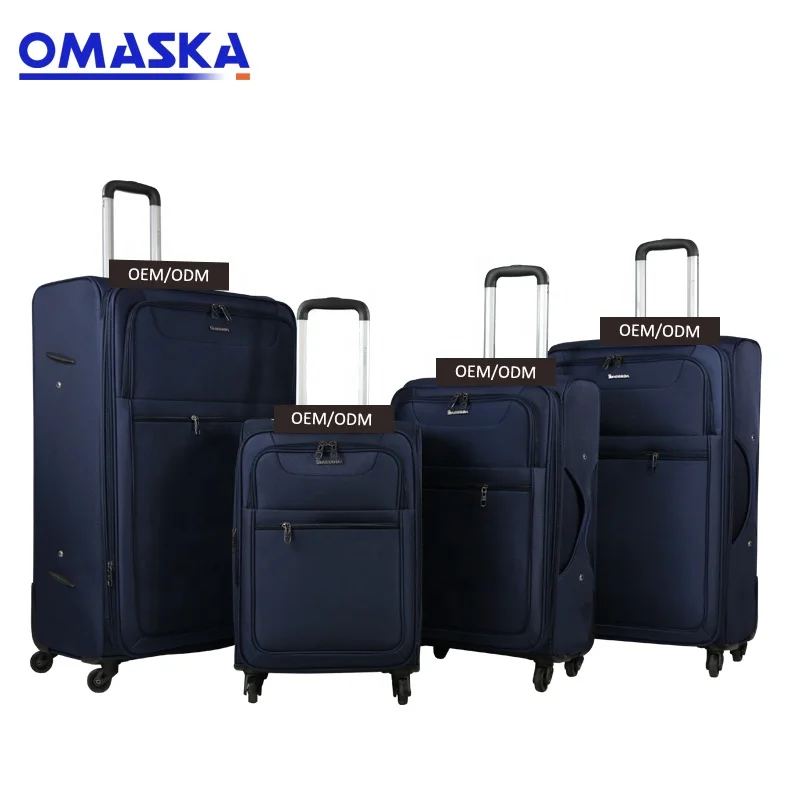 Hot Selling New Wholesale Fabric Nylon 20″24″28″32″ 4 pcs set Travel Bags Luggage Set Trolley Case Suitcase