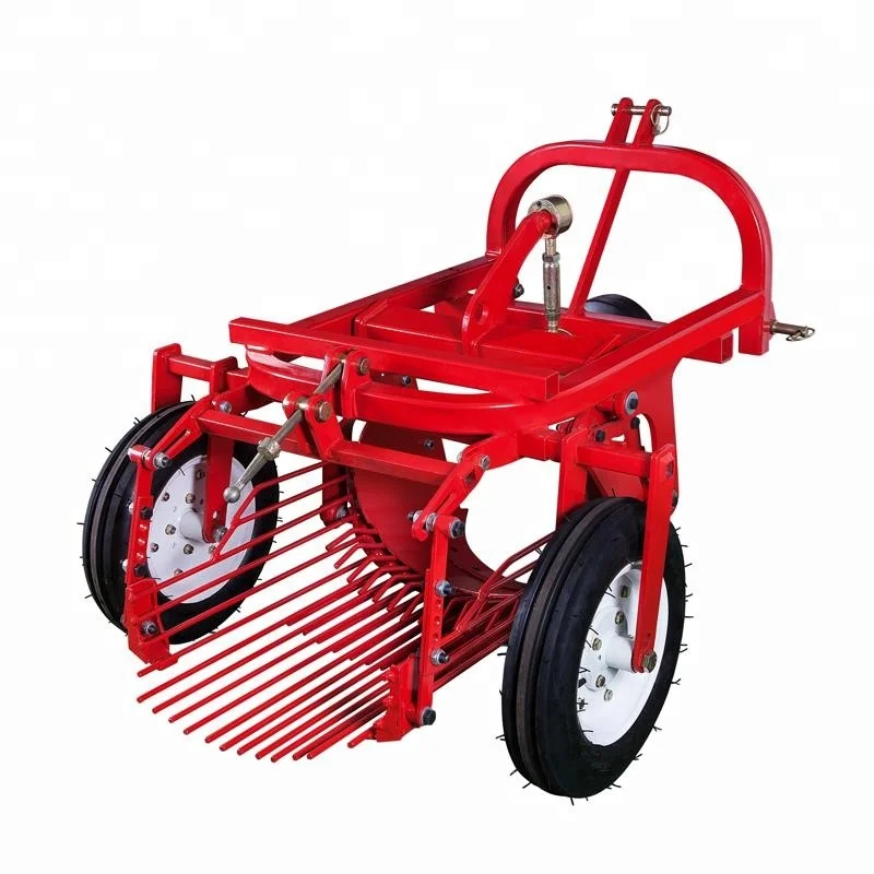 Tractor Mounted One Row Potato Digger Mini Potato Harvester Machine From China LEFA Rice Machine CE Approved Harvesting Rice