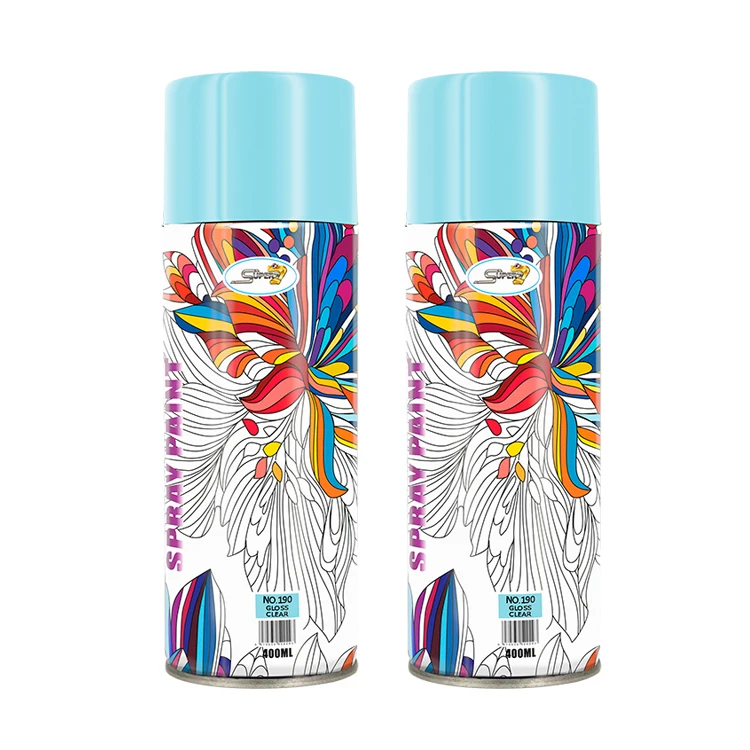
Цветная аэрозольная краска на заказ, Быстросохнущий и прочный аэрозольный распылитель краски для автомобиля 