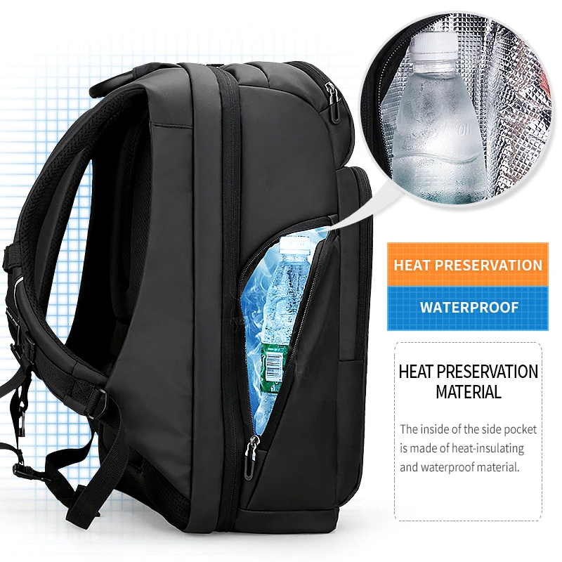 Mark Ryden  High Quality Multifunction Mochila De Viaje17 Inch  Large Capacity Waterproof Sport Mochila Hombre MR7080D