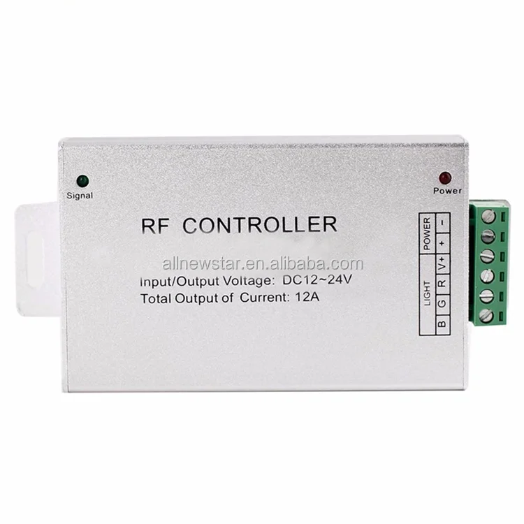CE ROHS Led Strip Controller Wireless 12A RF RGB Remote 4Keys Controller for 5050 3528 LED Strip Light