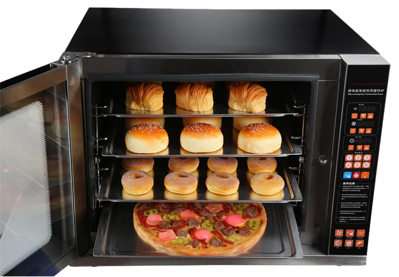 Commercial Electric Bakery Microcomputer Convection Oven Baking Oven with Proofer