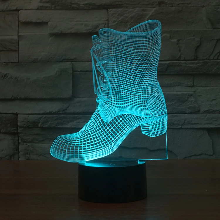 
Оптическая светодиодная 3d иллюзионная лампа, рекламное украшение для офиса 