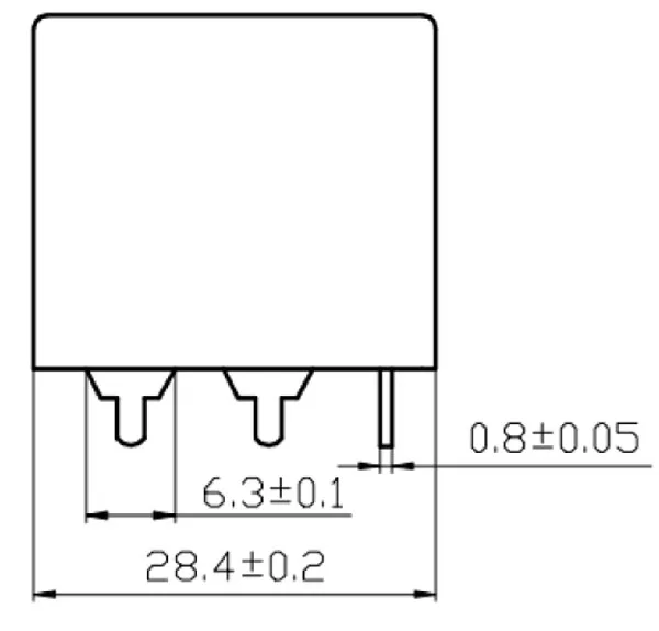 Высокое качество 4 pin Авто pcb реле