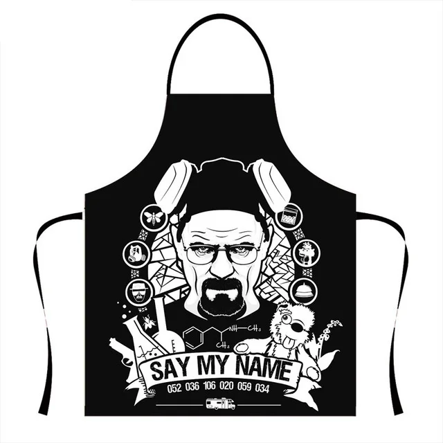 Heisenberg Breaking Bad BBQ Cooking Funny Novelty Apron 