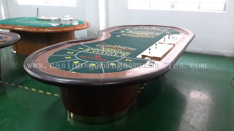 14 Player Baccarat Table for Clubs | Professional Casino Quality
