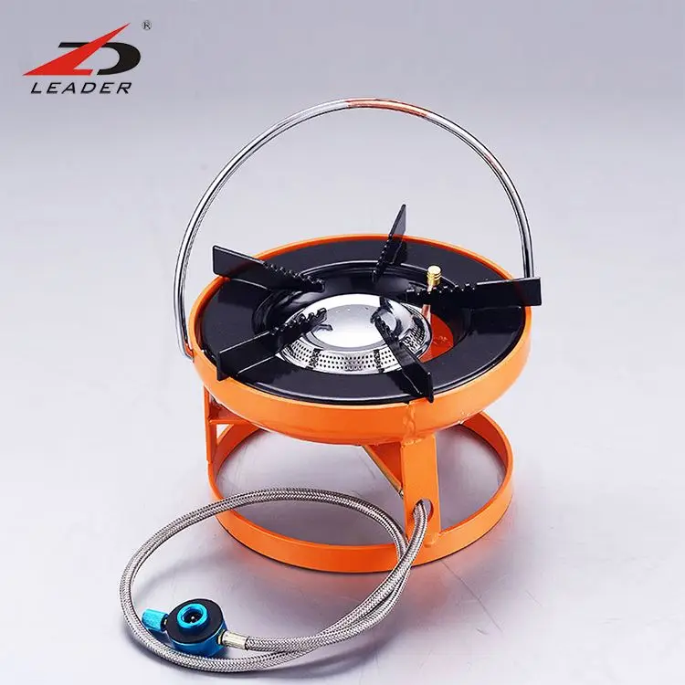 Factory Supply Portable Flame Cast Iron Gas Stove Portable Mini Camping