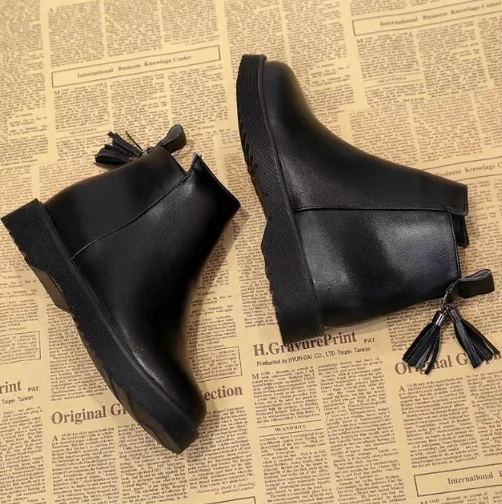 Новые стильные дизайнерские Заводские Оптовые Пользовательские Женские повседневные модные классические полиуретановые удобные женские сапоги на молнии для студентов