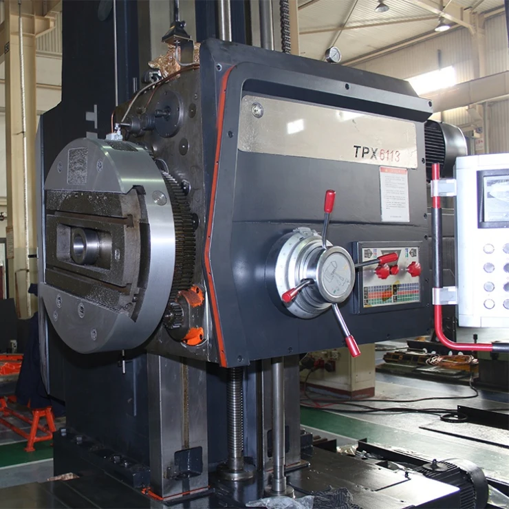 ZJ TPX6111B Horizontal Boring and Milling Machine With Digital Readout Device Steel Iron Drilling