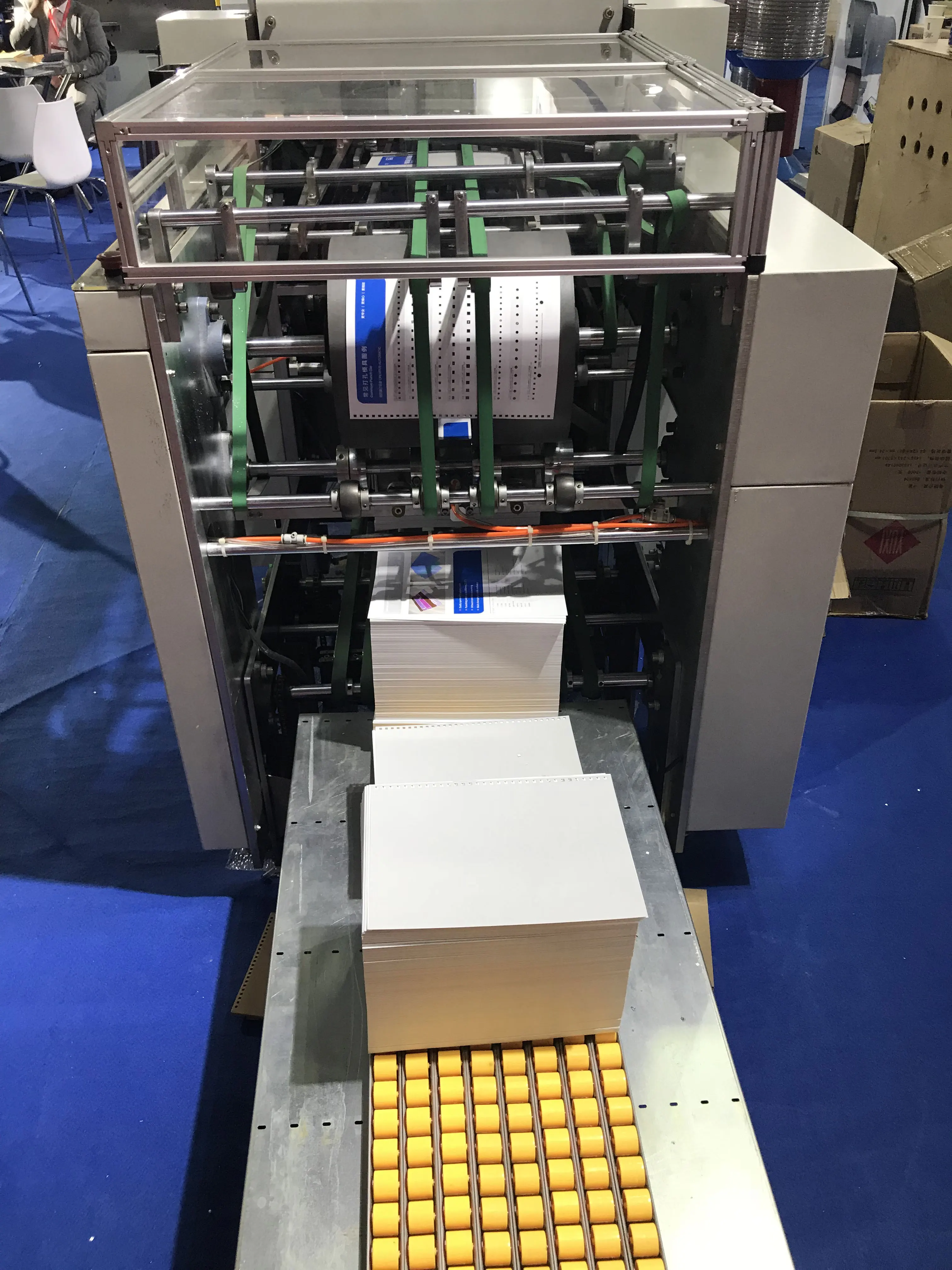 Fully Automatic High Speed Paper PVC Hole Punching Machine for Note Spiral Book Making