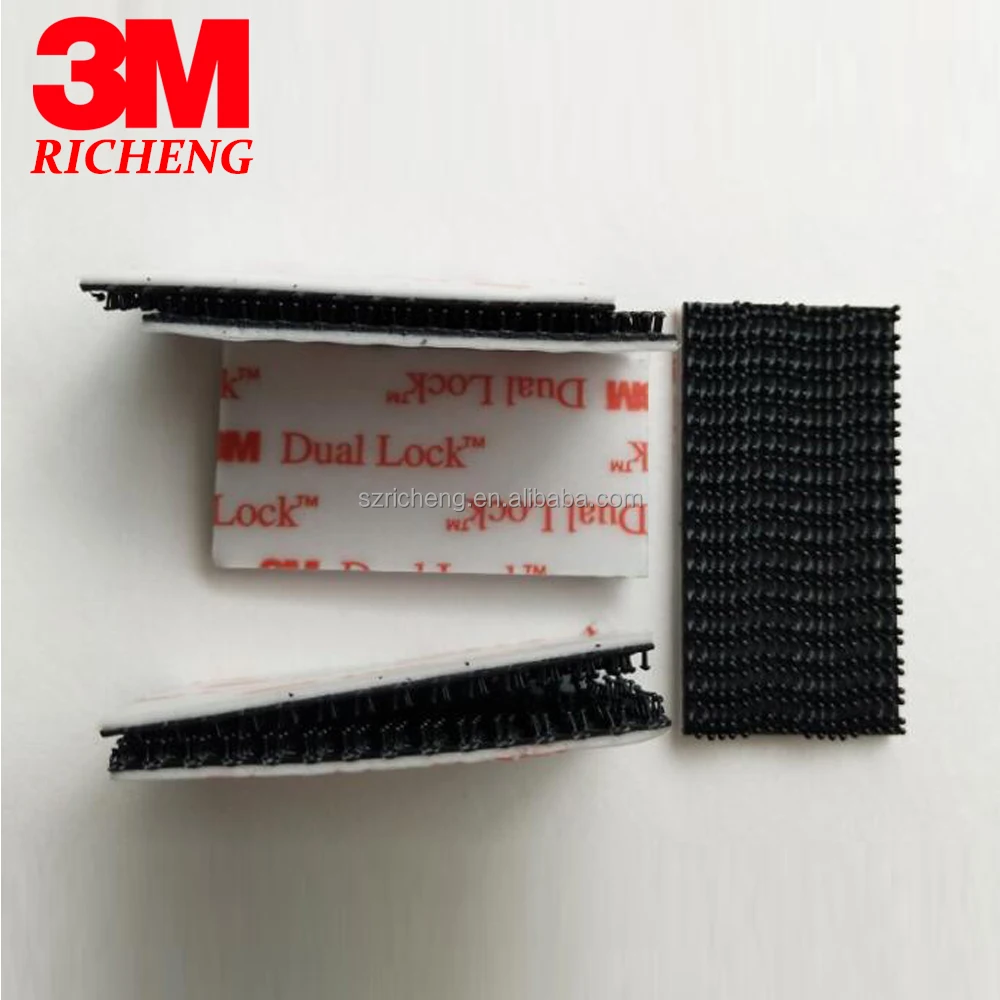 Самоклеящаяся лента 3M SJ3550 с двойным замком, 1 дюйм * 50 ярдов, с черной высечкой 250, любой размер, который вам нужен