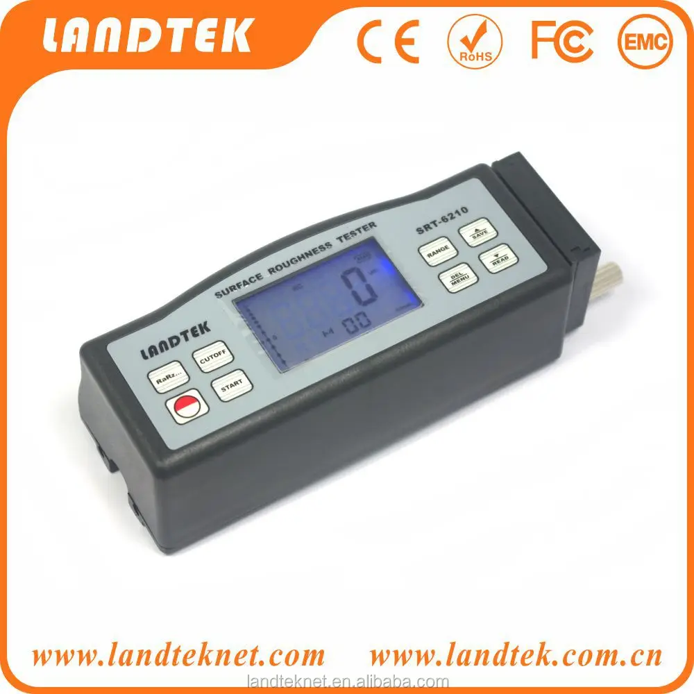 Landtek Digital Surface Roughness Tester Measure Ra Rz Rq Rt Srt6210
