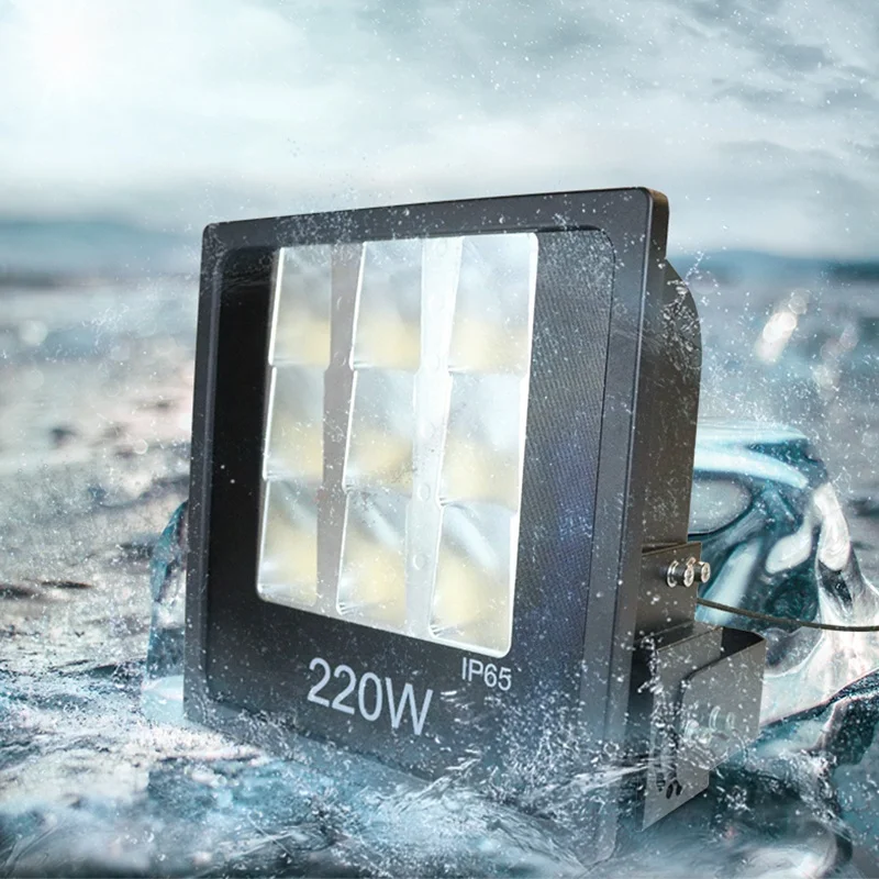 
Прожектор высокой четкости симметричный IP65 170 Вт Светодиодный сад ROHS Алюминий Ce EMC ETL 