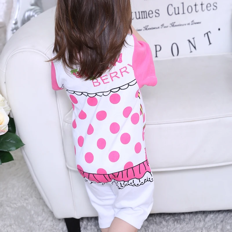 100% красивая мода baby rompers с snap