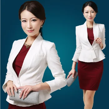 New design customized OL ladies working suit WMLSU20150025