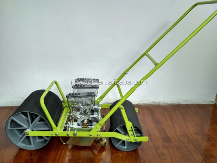 NEWEEK Manual Type 3 Rows Small Seeds Planter Onion Seeding Machine Chia Seed Planting Machine