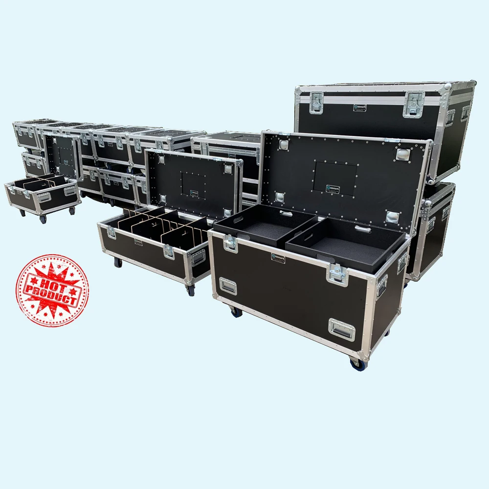 Customized Multifunction Transportation Box Utility Cable Flight Case