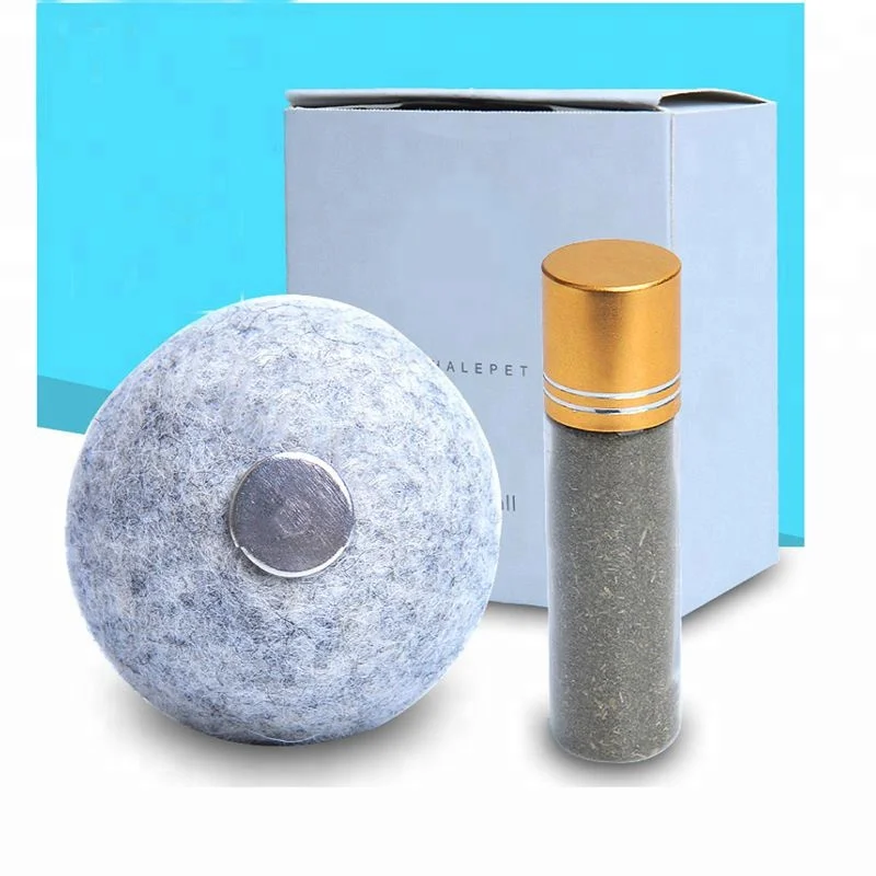 2018 Top Selling Products Catnip Wool Ball Cat Toys Cat Toys Gift Box Ferret Cat Mint Toys