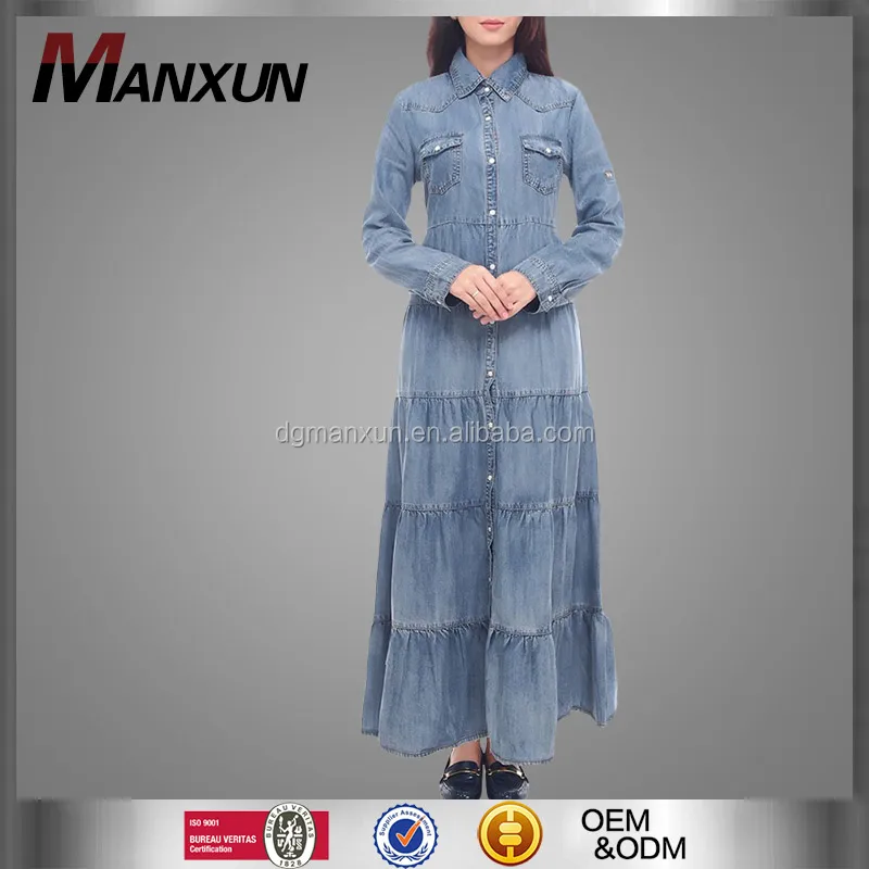 jubah denim
